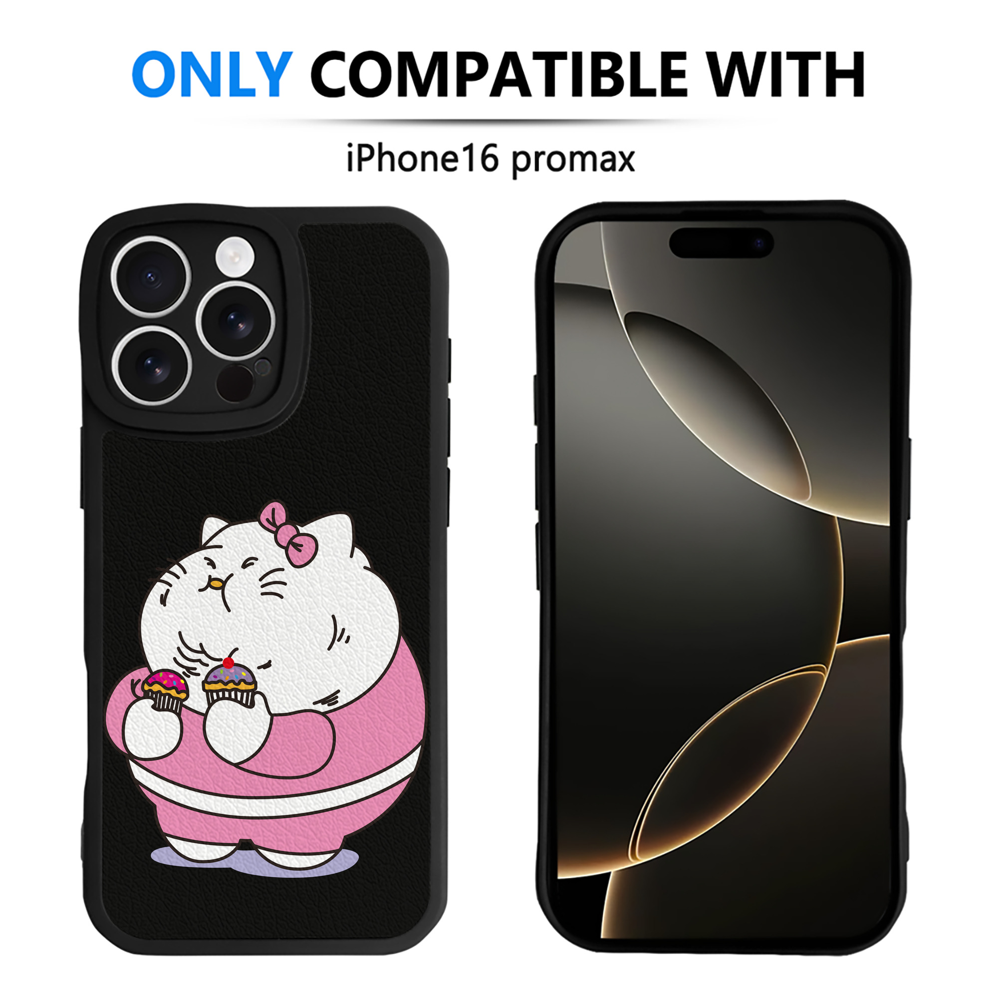 （画像用） Hello Kitty ハローキティ 【iPhone 16シリーズ対応】シリコンスマホケース（レザー調） 材質：シリコン